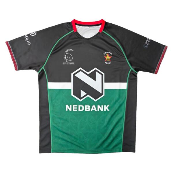 Custom Sports Kits Zimbabwe Custom sublimated Zimbabwe rugby jersey by Lite Active