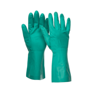JW Nitrile Chemical Gloves - Green